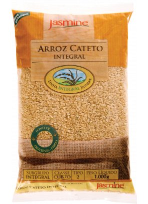 ARROZ INT_cateto.png - Arroz Integral CatetoFonte de fibras;Fonte de proteínas;Baixo teor de gorduras;Ingredientes: Arroz Cateto IntegralNão contém glúten.